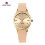 Naviforce 5056 Watch For Women – Rose Gold