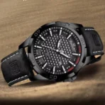 Naviforce 8023 Watch For Men- Black White - Image 2