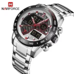 Naviforce 9171 Watch  For Men- Silver - Image 4