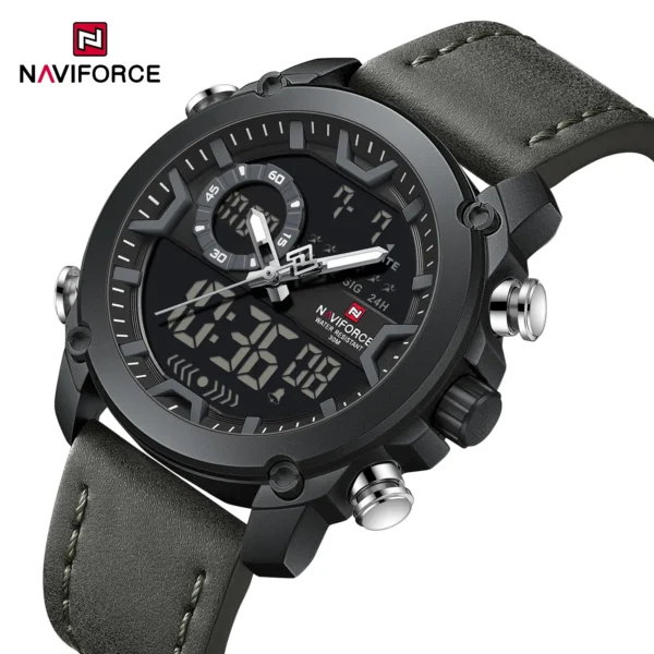 Naviforce 9261 Watch For Man - Black Gray