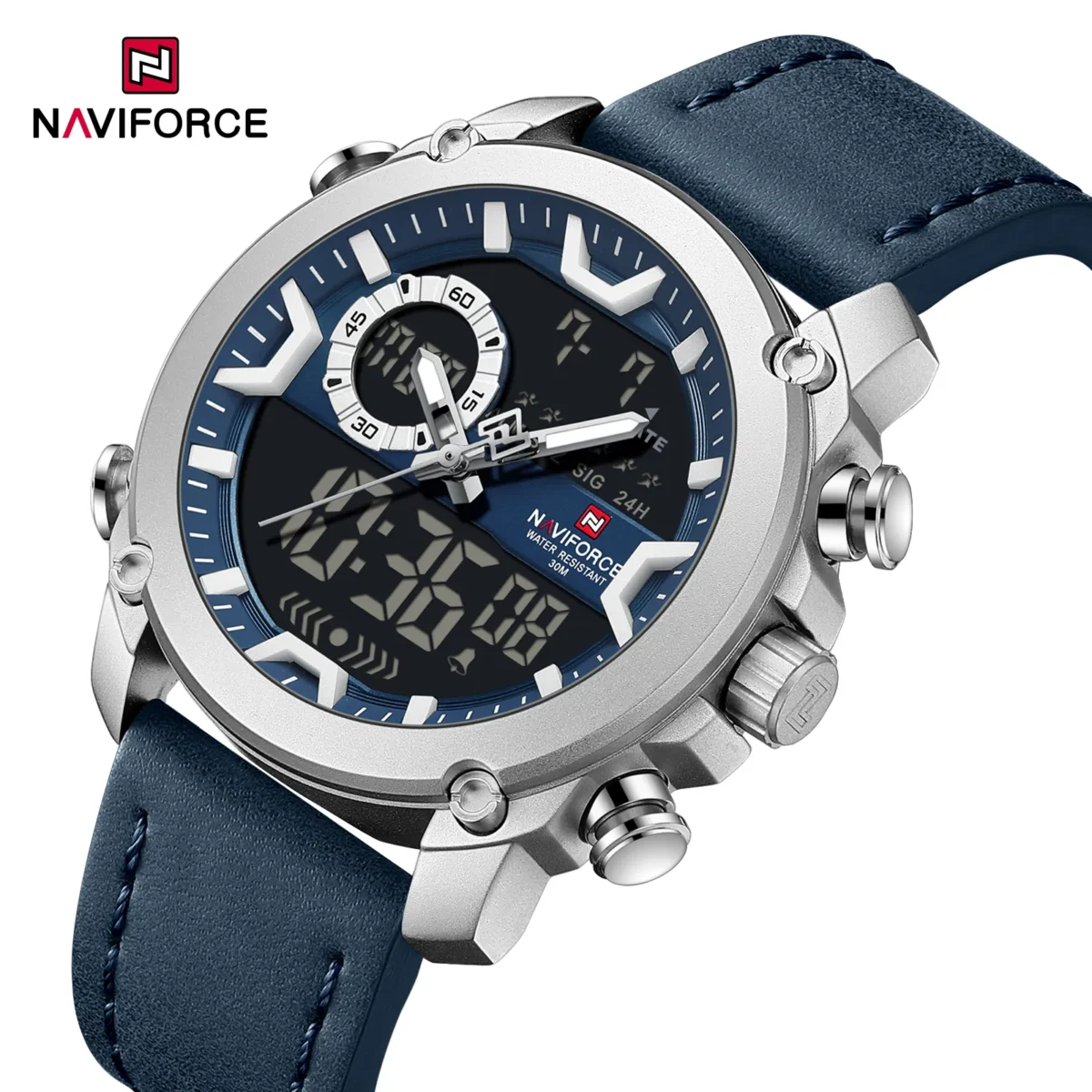 Naviforce 9261 - Blue Naviforce 9261 Watch For Man - Blue - Image 1