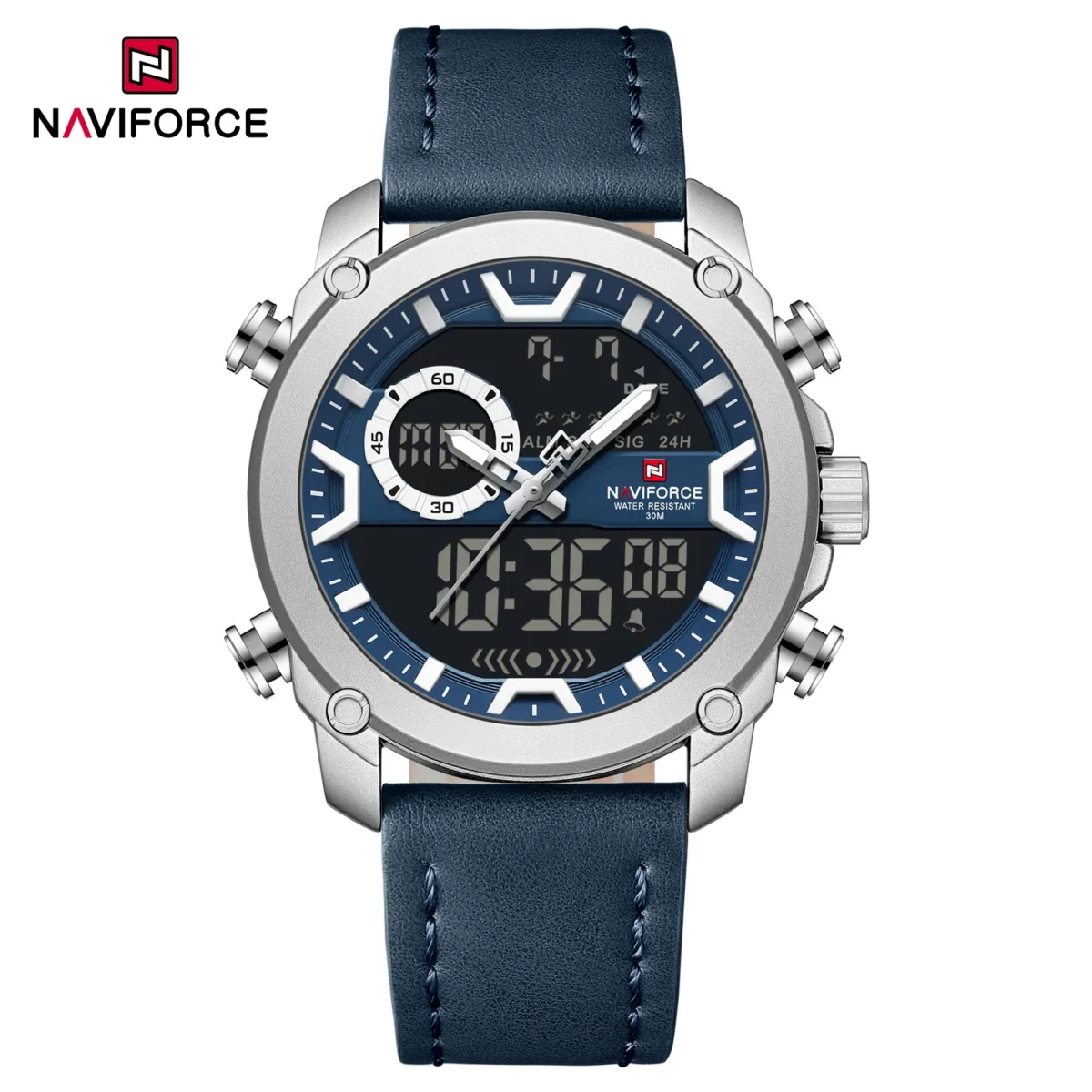 Naviforce 9261 Watch For Man - Blue - Image 3