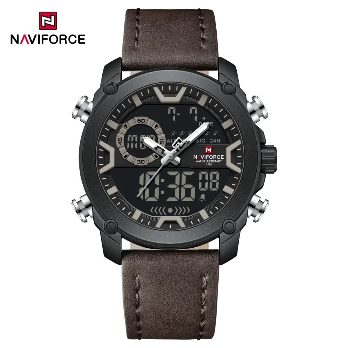 Naviforce 9261 Watch For Man -Brown - Image 3