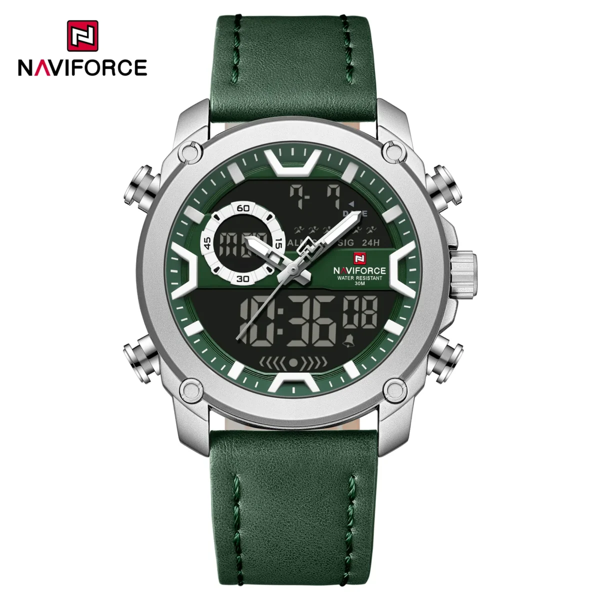 Naviforce 9261 Watch For Man -Green - Image 3