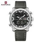 Naviforce 9261 Watch For Man -Silver Gray - Image 3
