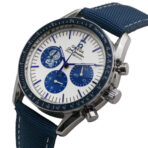 OMEGA Speed Master Premium Quality Chronograph Quartz Watch-Blue