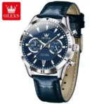 Olevs 2921 Watch For Men - Blue