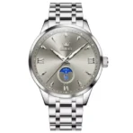 Olevs 3646 Watch For Men–Silver Gray - Image 4