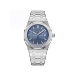 Poedagar 924 Fashion Quartz Stainless steel Men’s Wrist Watch-Silver Blue