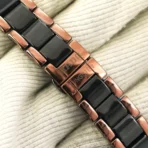 Premium Quality Rado Ceramic Quartz Watch-Rose Gold Black 1014 - Image 3