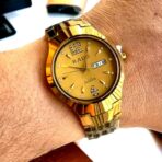 Premium Quality Rado Ceramic Watch-Full Golden 1019 - Image 2