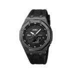 SKMEI 2243 Military Tactical LED Backlight & Dual Display Watch For Men- Black