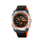 SKMEI 2272 Silicon Strap Sports Analog Digital Watch-Orange - Image 2