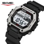 SKMEI 2522 New Electronic Sports Men's Watch-Black