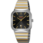 SKMEI 9361 Steeliness steel Mens Watch - Silver Black