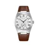 SKMEI 9390 Men’s Watch- Silver and White