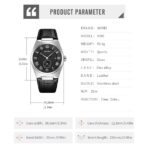 SKMEI 9390 Men’s Watch- Silver and Black - Image 2