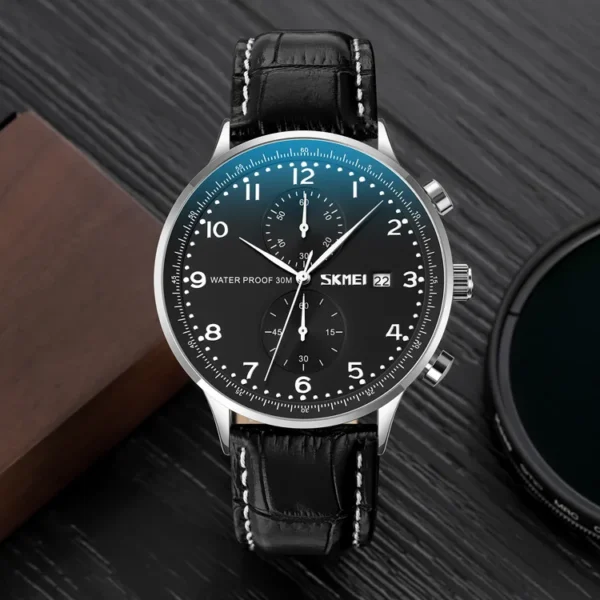 Skmei 9301 Watch For Mens-Black