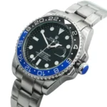 RLX23 Automatic Submariners For Men Full Silver and Black Blue