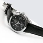 Tissot Premium Quality Chronograph Quartz Watch-Silver and Black