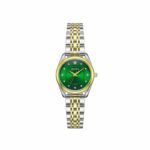 Oliya 866 Women’s Watch-Golden and Green