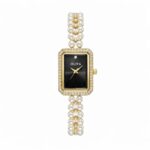 Oliya 982 Watch For Woman Watch- Stellness Stell Stone Black