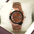 Premium Quality Rado Ceramic Quartz Watch-Rose Golden 1012 - Image 2