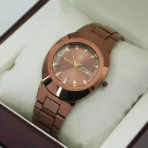 Premium Quality Rado Ceramic Quartz Watch-Rose Golden 1012 - Image 3