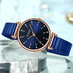 Curren 9081 Watch For Woman - Blue Rose - Image 3