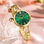 CURREN 9092 Women Watch - Golden Green