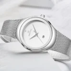 Naviforce 5004 Watch For Women - Silver - Image 3