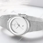 Naviforce 5004 Watch For Women - Silver - Image 2