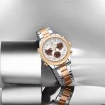 Naviforce 5045 Watch For Women - Rose Gold and White - Image 3
