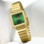 Naviforce 5048 Watch For Women-Golden and Green - Image 2
