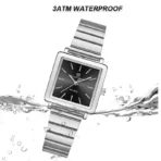 Naviforce 5048 Watch For Women-Silver and Black - Image 3