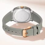 Naviforce 6111 Silicon Belt Watch For Women -Gray - Image 3