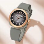 Naviforce 6111 Silicon Belt Watch For Women -Gray