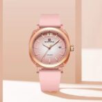 Naviforce 6111 Silicon Belt Watch For Women -Pink