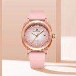 Naviforce 6111 Silicon Belt Watch For Women -Pink