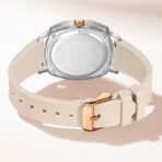 Naviforce 6111 Silicon Belt Watch For Women -Gold - Image 3