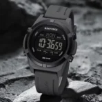 Naviforce 7127 Silicon Belt Watch For Men- Gray - Image 2