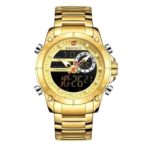 Naviforce 9163 Watch For Men - Full Golden - Image 4