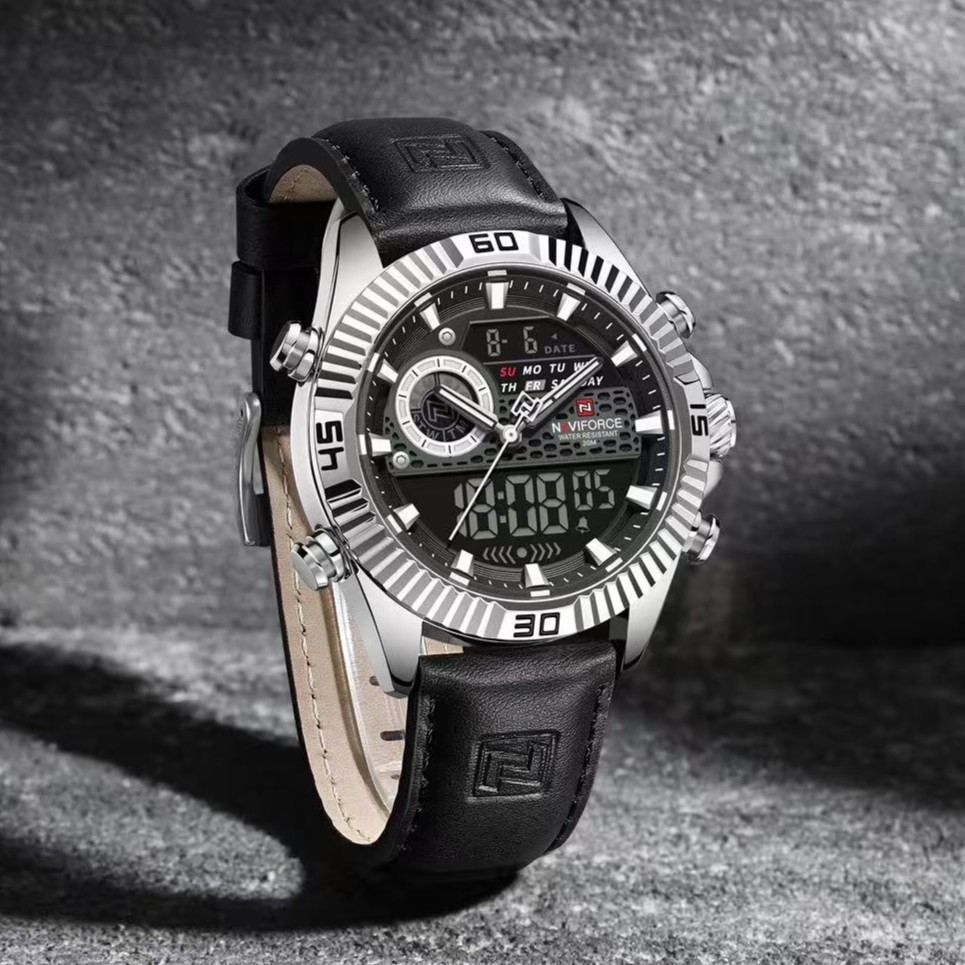 Naviforce 9262 - Black Naviforce 9262 Watch for Men - Black - Image 1