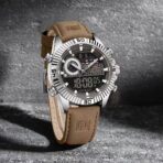 Naviforce 9262 Watch for Men -Brown Gray