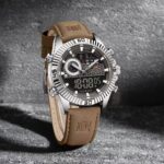 Naviforce 9262 Watch for Men -Brown Gray