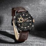 Naviforce 9262 Watch for Men - Coffee