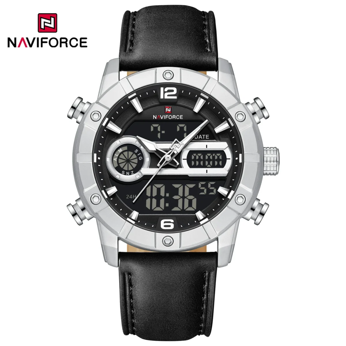 Naviforce 9263 - Black - Image 4