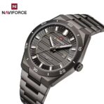 Naviforce 9268 Watch For Men - Black Gray