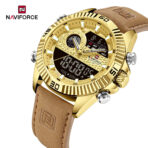 Naviforce 9262 Watch for Men -Golden - Image 2